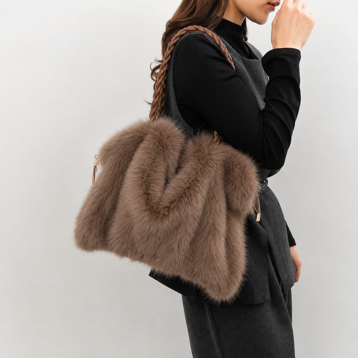 Osa | Bolso con felpa
