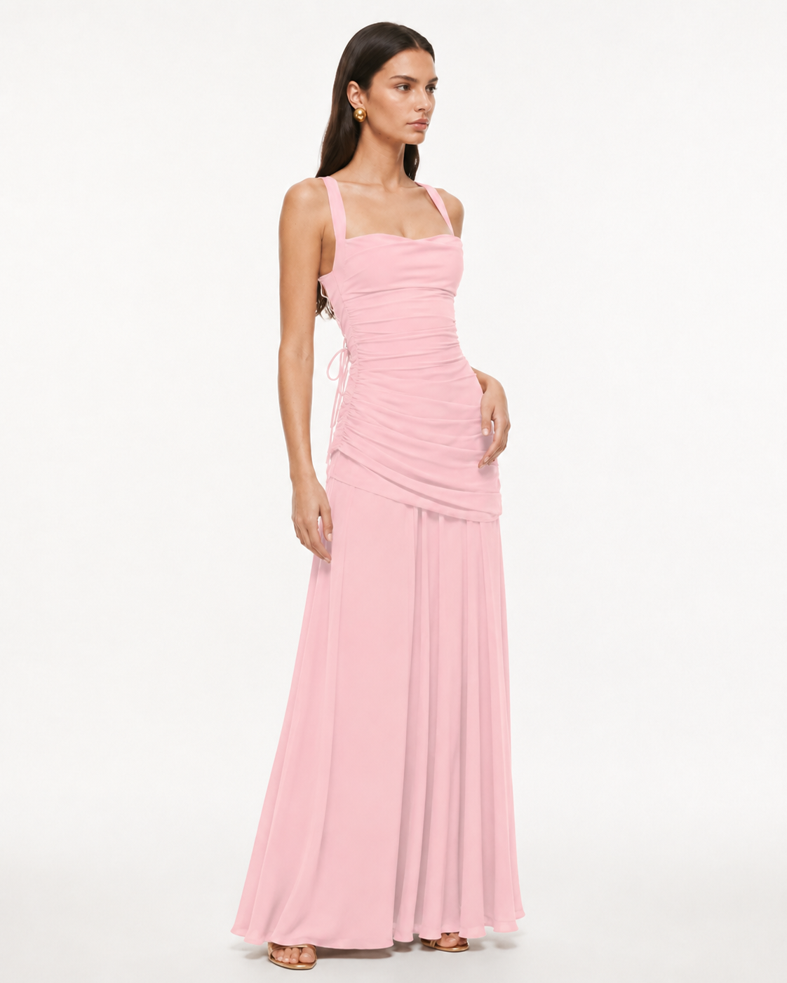 Alicia | Vestido Drapeado Diosa