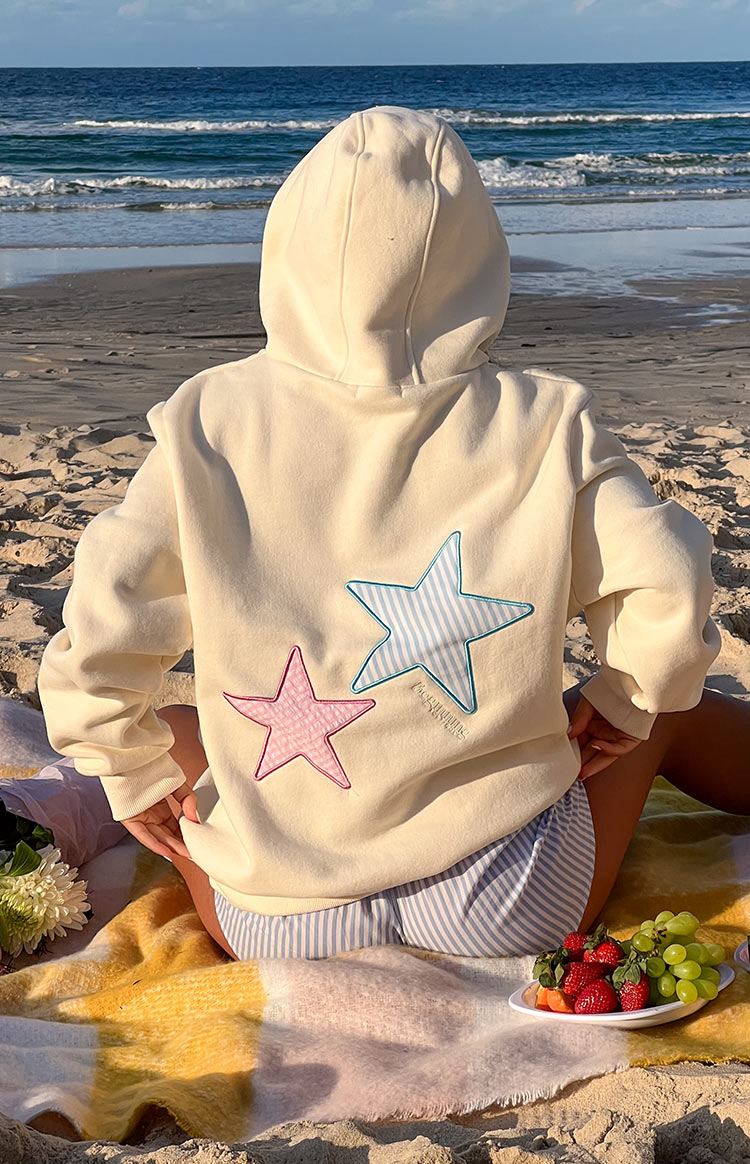 Sudadera rosa Oversize Star
