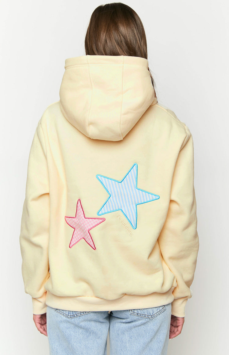 Sudadera rosa Oversize Star