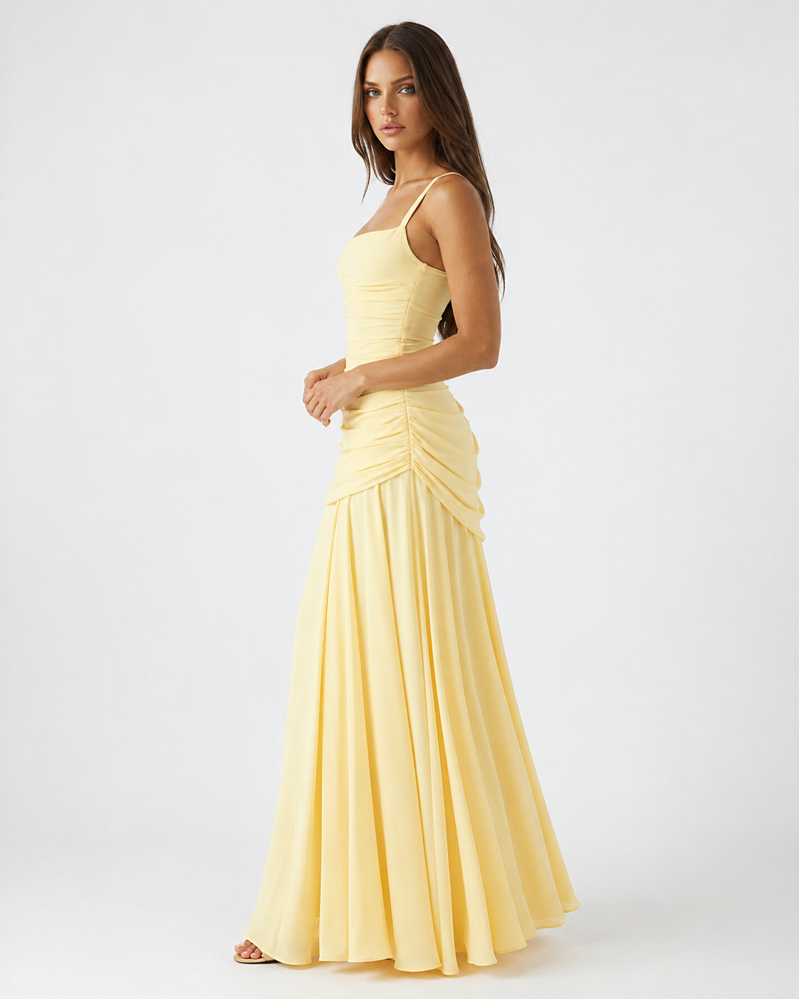 Alicia | Vestido Drapeado Diosa