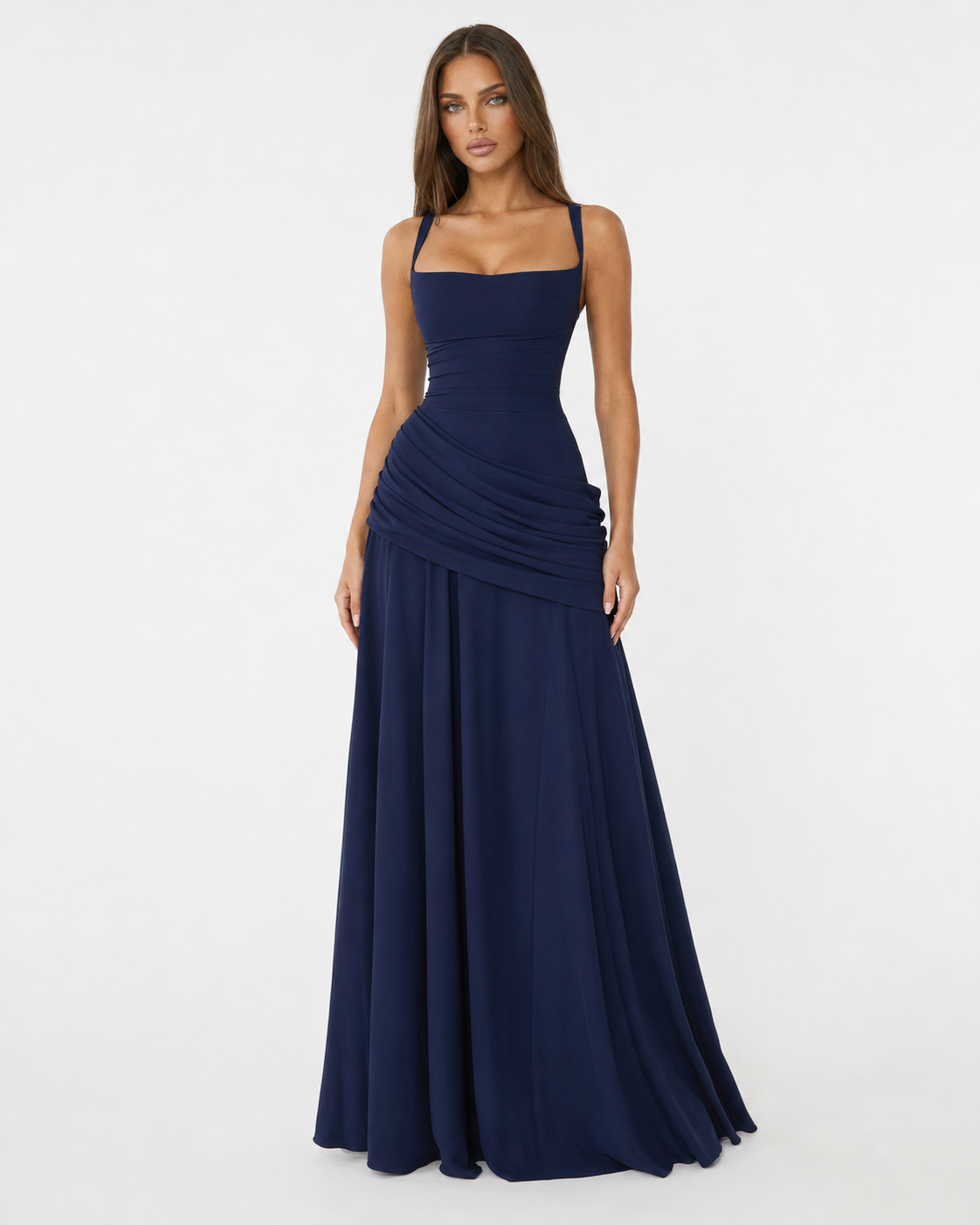 Alicia | Vestido Drapeado Diosa
